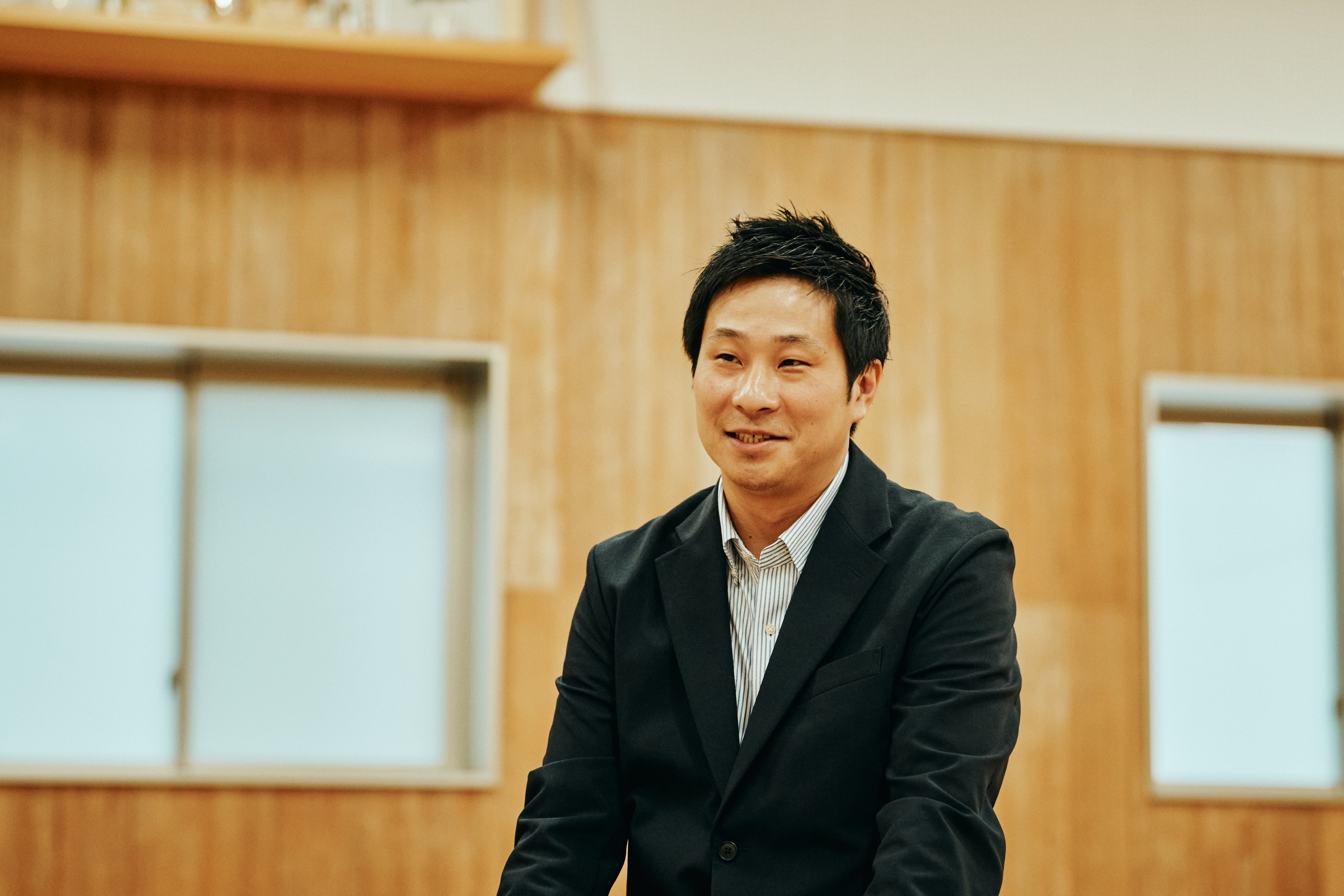 川村直広さん（当時、大成ユーレック建築部で設計を担当。現在は営業本部CS推進部設計室に所属）